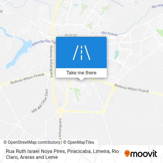 Rua Ruth Israel Noya Pires map