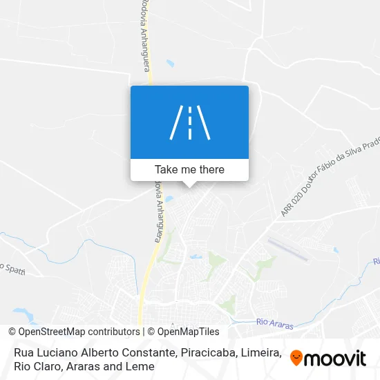 Rua Luciano Alberto Constante map