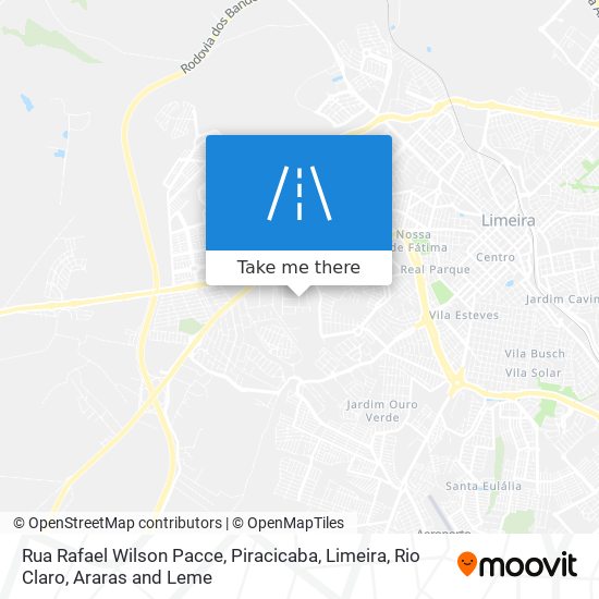 Rua Rafael Wilson Pacce map