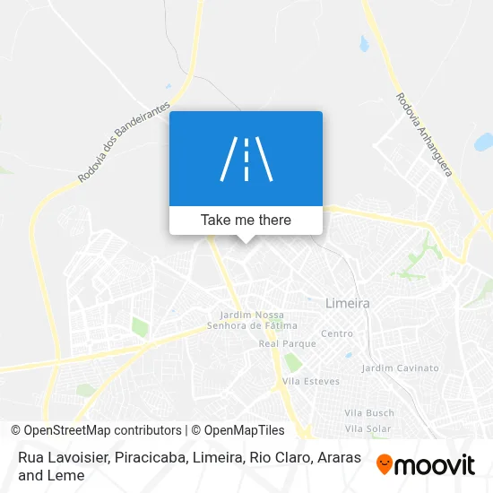 Rua Lavoisier map