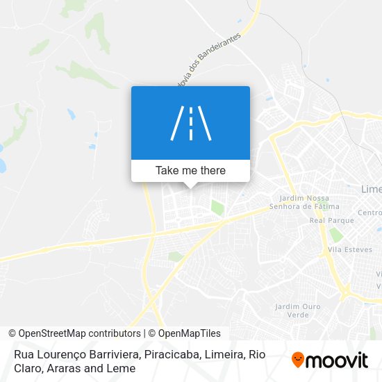 Rua Lourenço Barriviera map