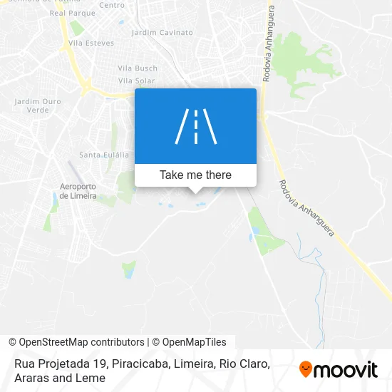 Rua Projetada 19 map
