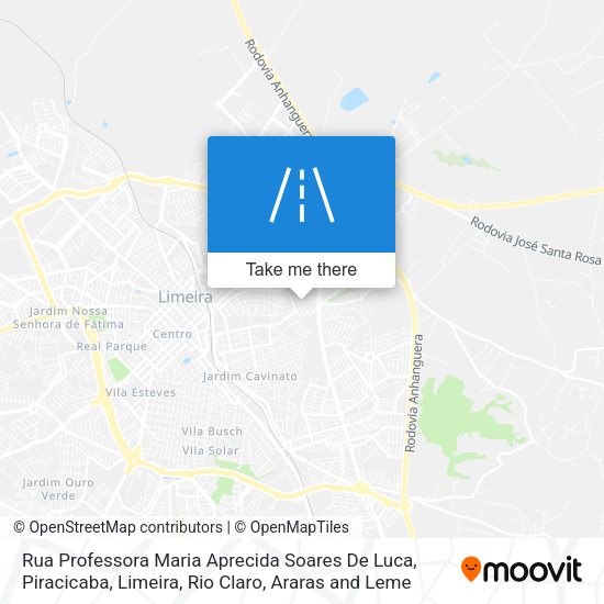 Rua Professora Maria Aprecida Soares De Luca map