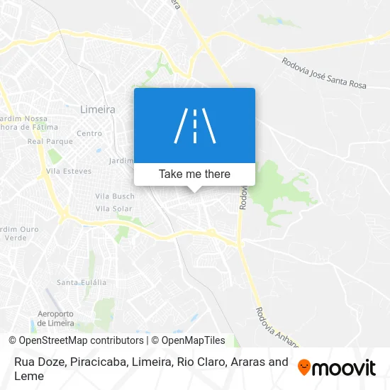 Rua Doze map