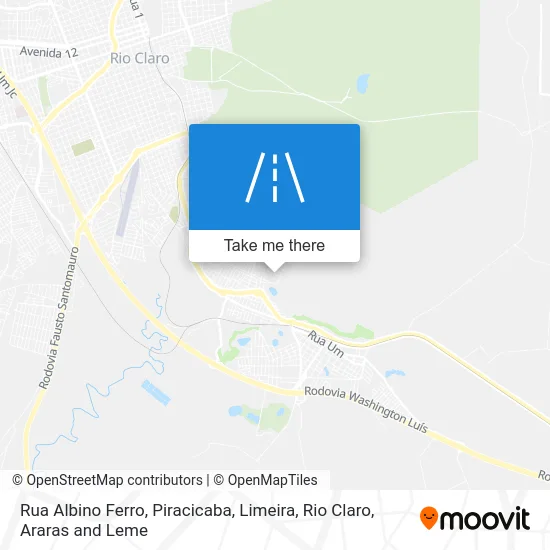 Rua Albino Ferro map