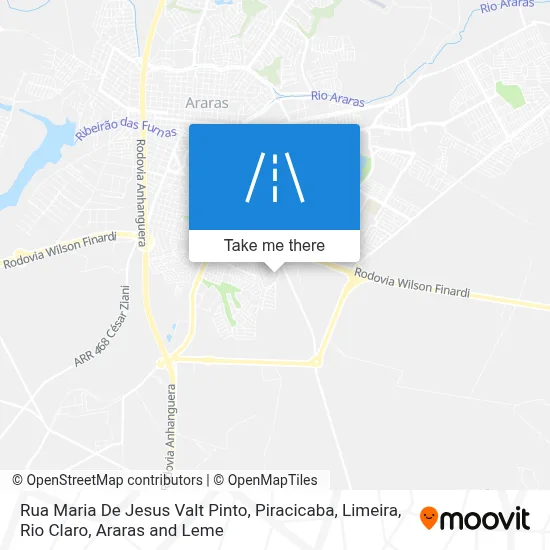 Rua Maria De Jesus Valt Pinto map