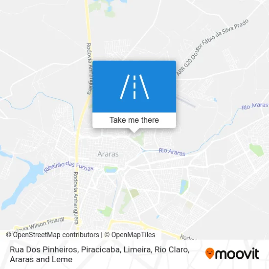 Rua Dos Pinheiros map