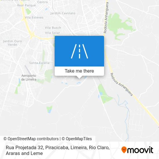 Rua Projetada 32 map