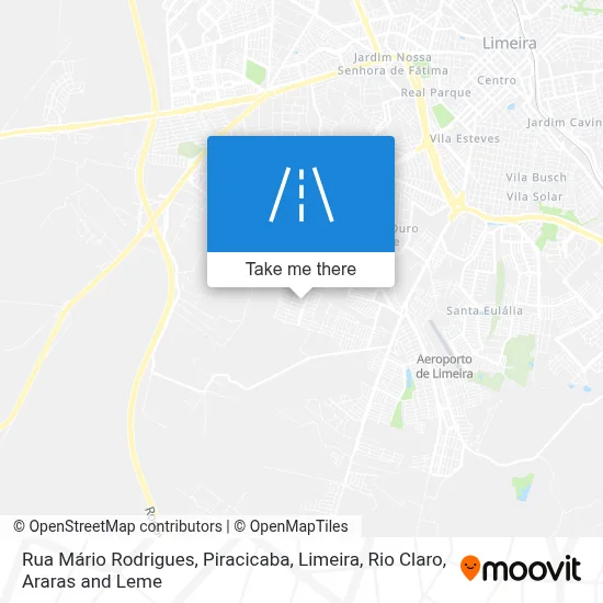 Rua Mário Rodrigues map