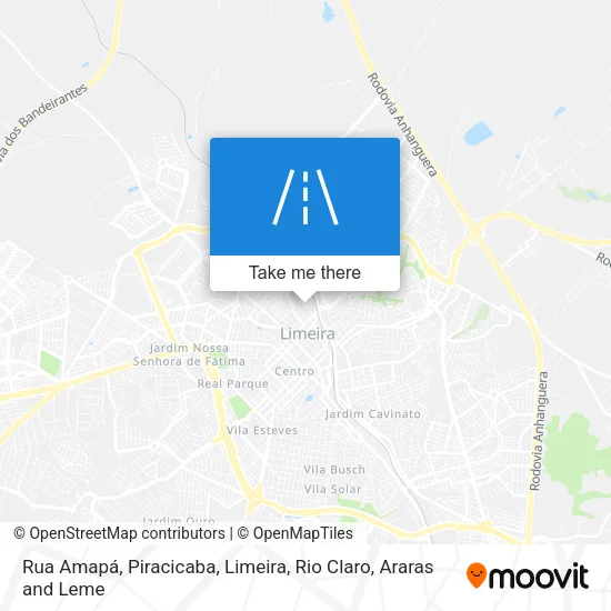 Rua Amapá map