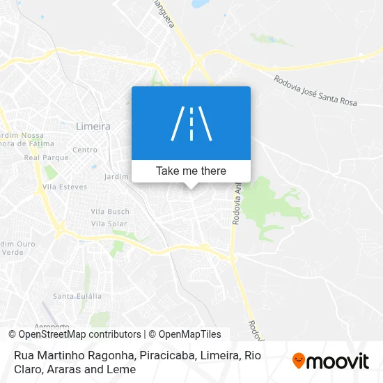 Rua Martinho Ragonha map