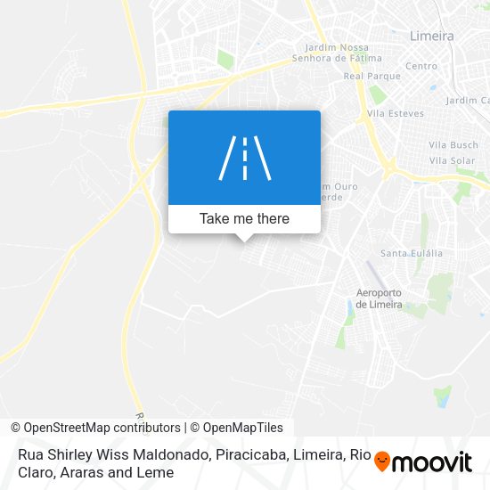 Rua Shirley Wiss Maldonado map