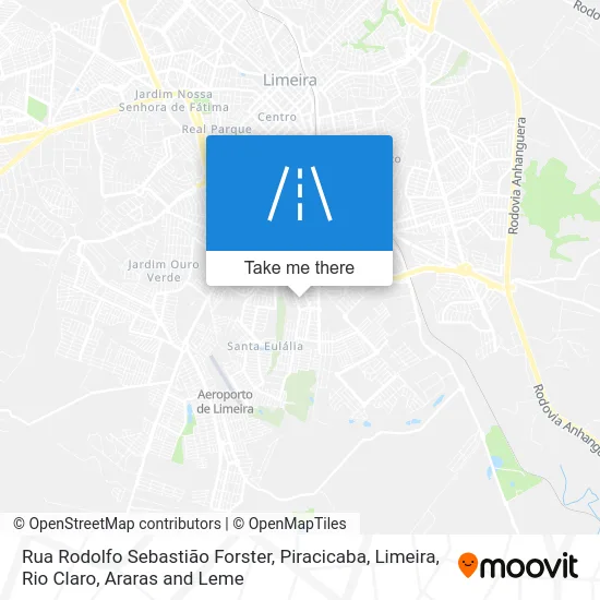 Rua Rodolfo Sebastião Forster map