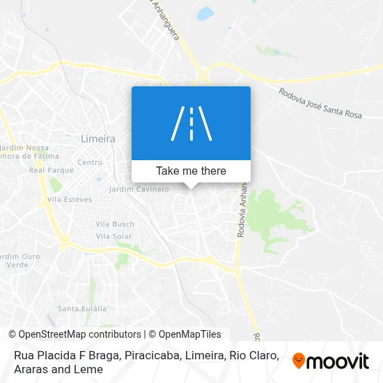 Rua Placida F Braga map
