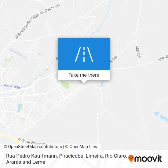 Rua Pedro Kauffmann map