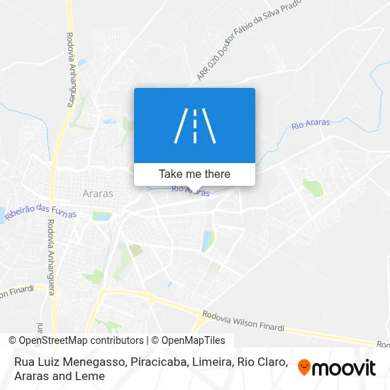 Rua Luiz Menegasso map