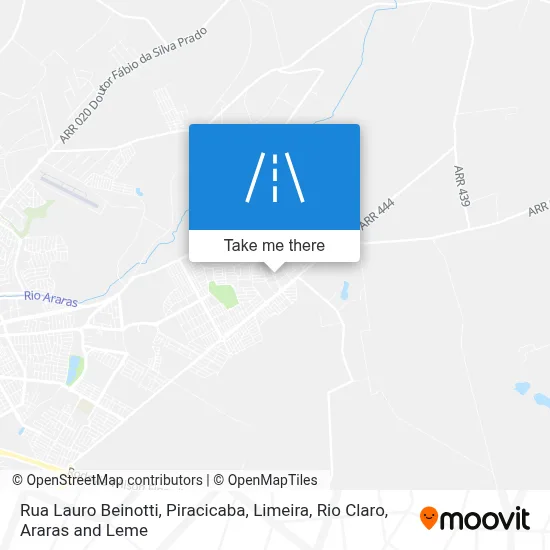 Rua Lauro Beinotti map