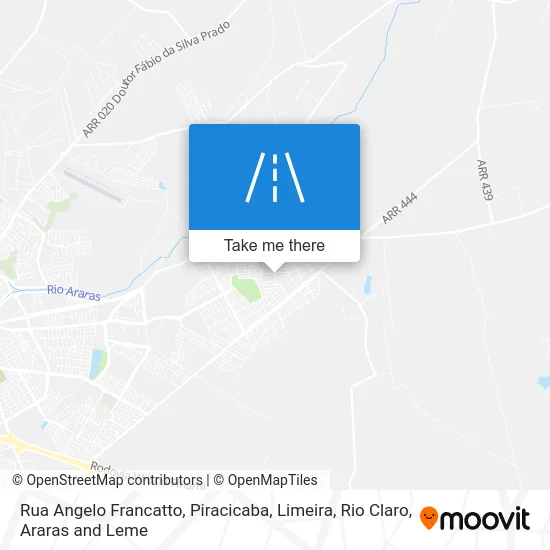 Rua Angelo Francatto map