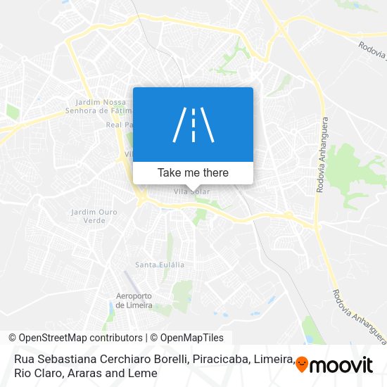 Rua Sebastiana Cerchiaro Borelli map