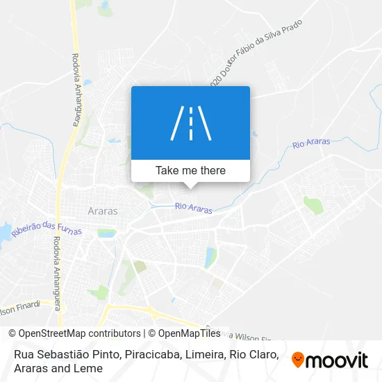 Rua Sebastião Pinto map