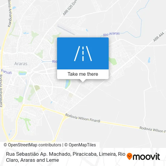 Rua Sebastião Ap. Machado map