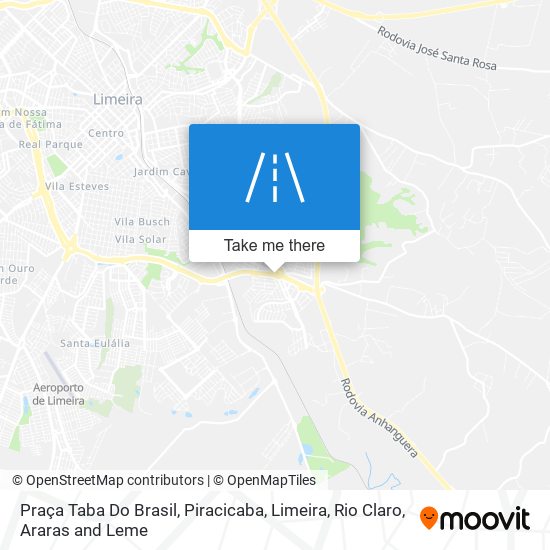 Praça Taba Do Brasil map