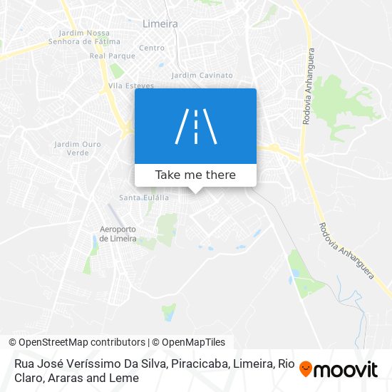 Rua José Veríssimo Da Silva map