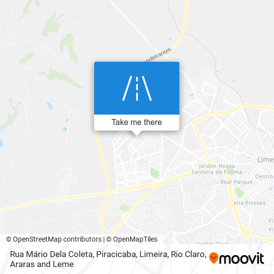 Rua Mário Dela Coleta map