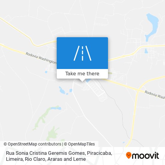 Rua Sonia Cristina Geremis Gomes map