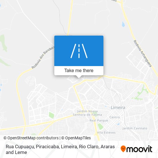 Rua Cupuaçu map