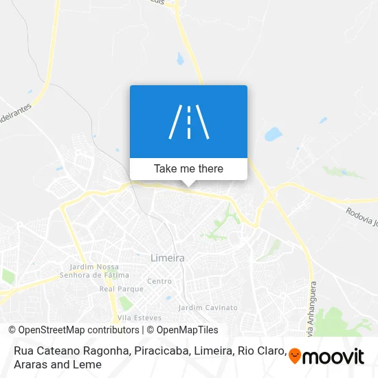 Rua Cateano Ragonha map