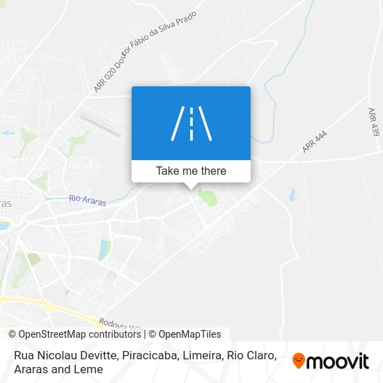 Rua Nicolau Devitte map