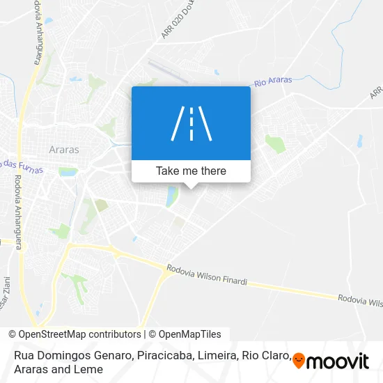 Rua Domingos Genaro map