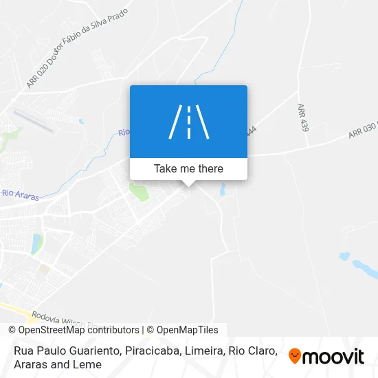 Rua Paulo Guariento map