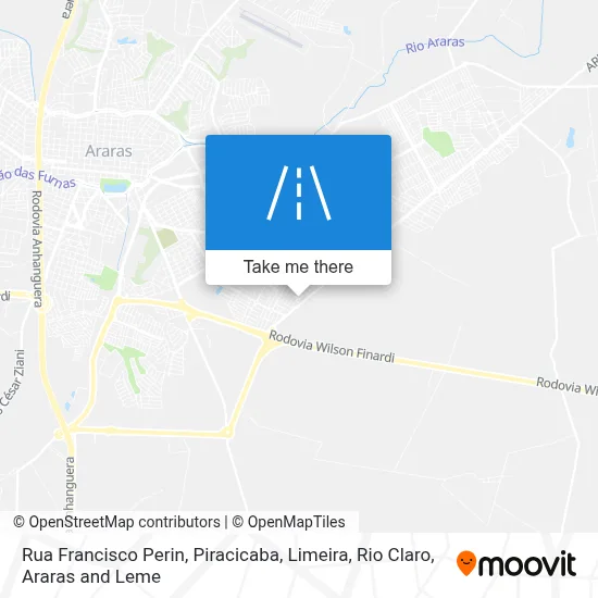 Rua Francisco Perin map