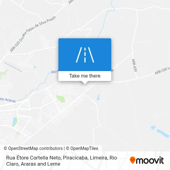 Rua Étore Cortella Neto map