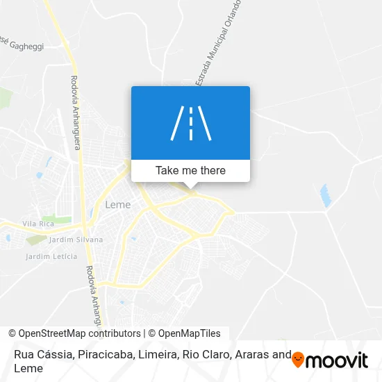 Rua Cássia map