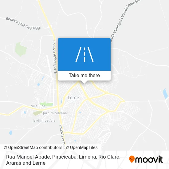 Rua Manoel Abade map