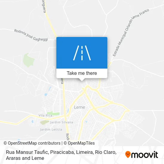 Rua Mansur Taufic map