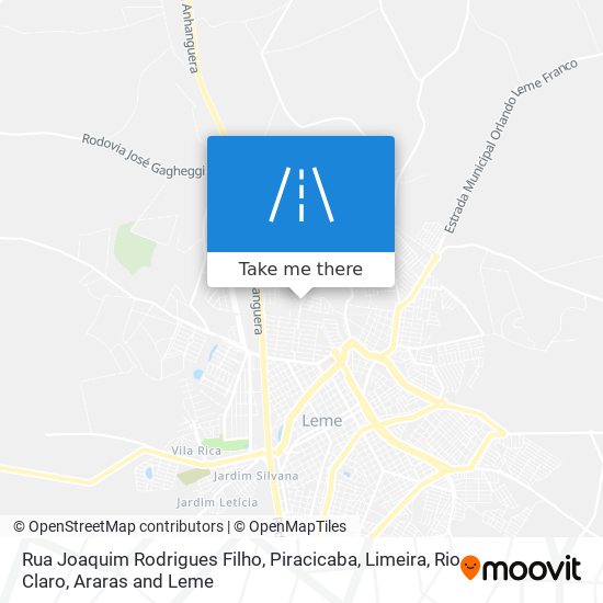 Rua Joaquim Rodrigues Filho map