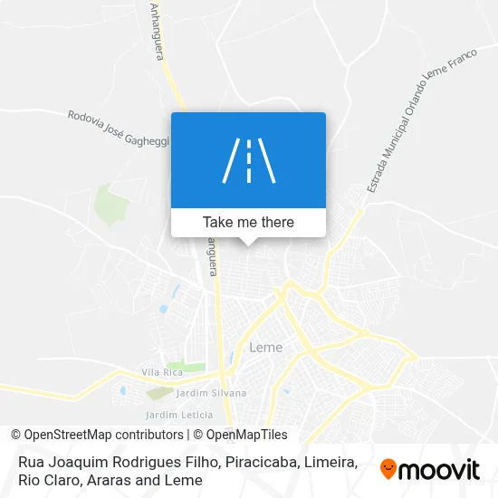 Rua Joaquim Rodrigues Filho map