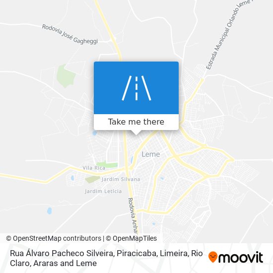 Mapa Rua Álvaro Pacheco Silveira