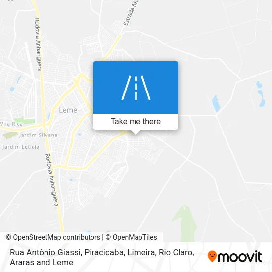 Rua Antônio Giassi map