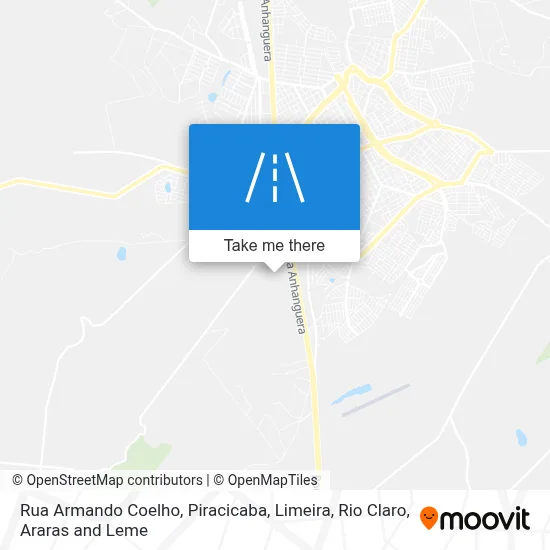 Rua Armando Coelho map