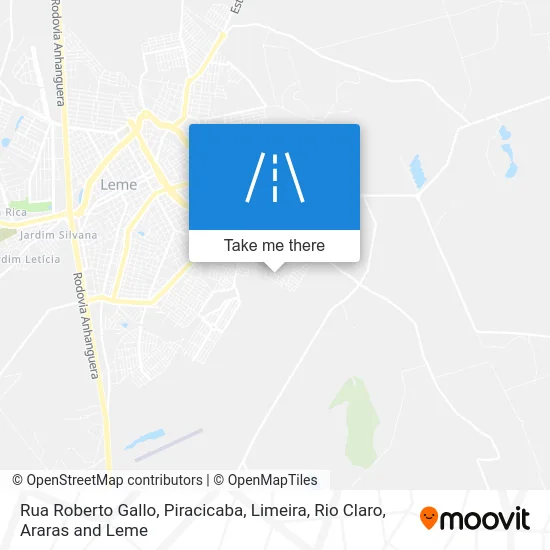 Rua Roberto Gallo map