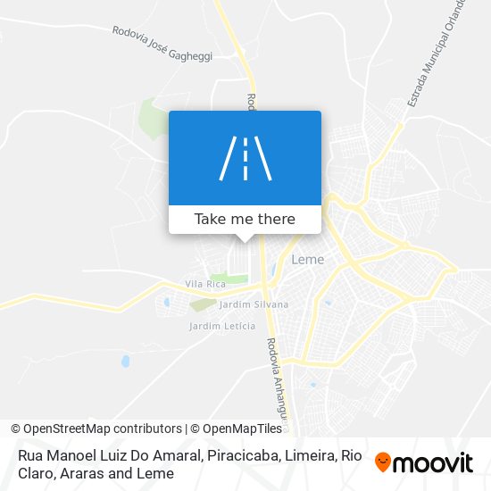 Rua Manoel Luiz Do Amaral map