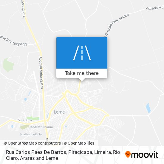 Mapa Rua Carlos Paes De Barros