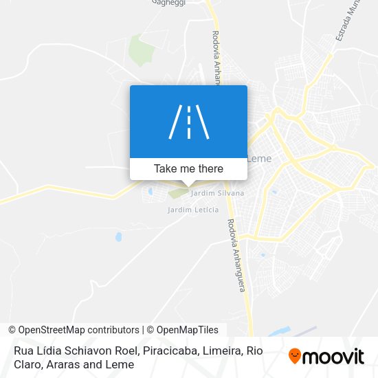 Rua Lídia Schiavon Roel map