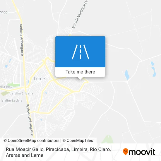 Rua Moacir Gallo map