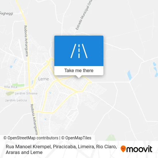 Rua Manoel Krempel map